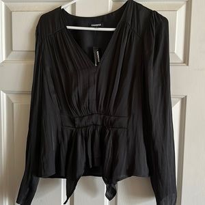 Express V Neck Blouse
